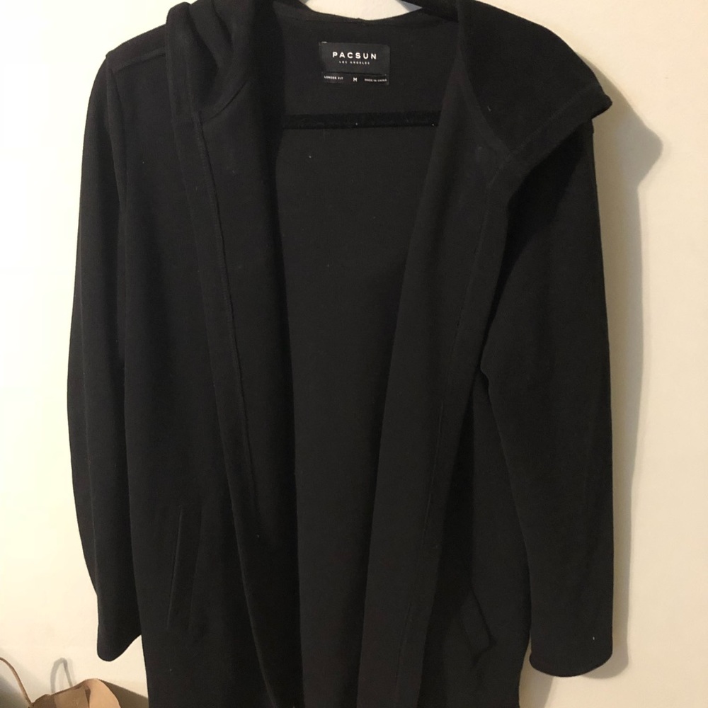 Long mens hooded cloak